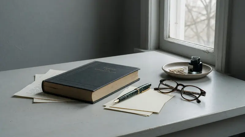 legal terms desk detail
