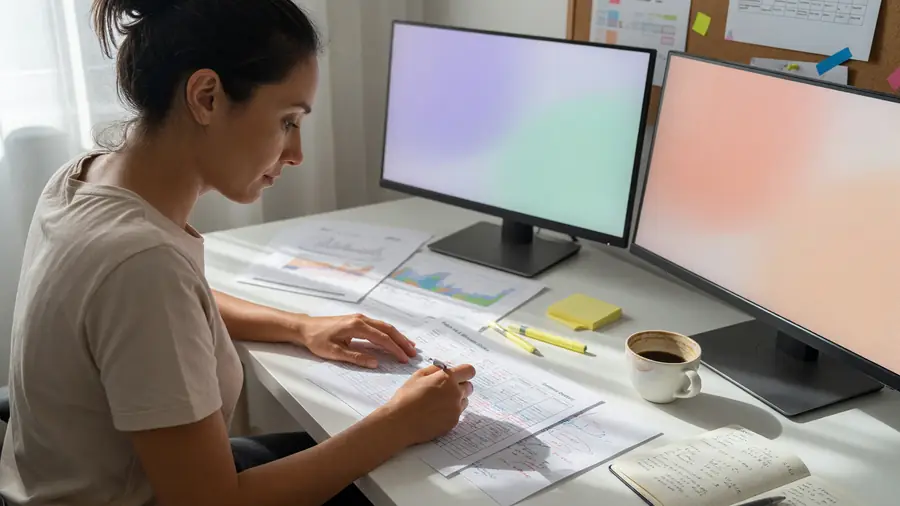 Patch lab review desk